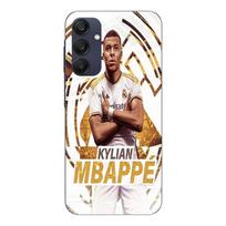 Case For Samsung galaxy A25 Kylian Mbappe Real Madrid wallpaper celebration Maniacase