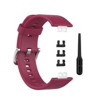 Laikrodžio apyrankės Huawei Watch Fit apyrankė Silikoninė pakaitinė apyrankė Huawei Watch Fit nauja Correa apyrankės apyrankė brown