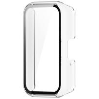 Stiklas+Dėklas Samsung Galaxy Fit 3 Grūdinto stiklo ekrano apsauga ir kietas PC apsauginis rėmelis Galaxy Fit3 priedams Samsung Galaxy Fit3 gryna