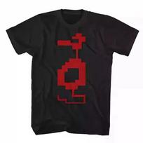 1980-ųjų ATARI Retro Atari Retro Arkadinis Žaidimų Kompiuteris Amerikietiški Retro Trumpomis Rankovėmis Marškinėliai Moteriški Vasariniai Viršutiniai Drabužiai Streetwear Laisvalaikio 4XL brown