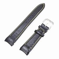 21 mm pralaidi odinė laikrodžio apyrankė Seiko Watch Strap Sportura serijai Barcelona SNAE SNP SRG SUN SPC089 SSC lenkta apyrankė 21mm width gray
