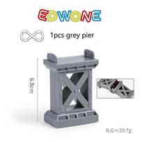 Medinė traukinio bėgių geležinkelio priedų rinkinys, įvairių formų sankryžos, šakojantis takelis, praplatinimo takelis, tinkamas prekės ženklo mediniams takeliams žaislams beige