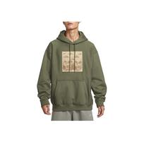 Nike Solo Swoosh Comfortable Soft Hoodie Men hoodies HV4115-222 M gray