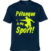 Funny Petanque Boule Is My Sports T Shirts Graphic Streetwear Short Sleeve O-Neck Harajuku Ball T-shirt Mens Clothes 4XL yellow
