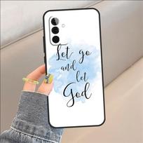 Krikščioniškas raštų dėklas, skirtas Samsung Galaxy A35 A15 A55 A53 A33 A13 A36 A56 A26 A16 A22 A32 A52 A54 A34 A05 A06 For Samsung A54 5G