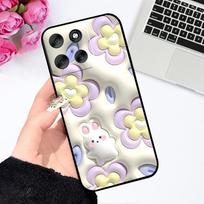 Silikoninis dėklas Motorola G86 Power telefonui Madingas apsauga kamerai Silikoninis minkštas TPU Fundas For Moto G86Power G 86 Korpusas Motorola Moto G86 gray