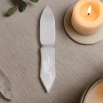 Selenite Crystal Ritual Knife Athame