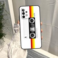 Retro VHS Tape Case For Samsung Galaxy A16 A36 A56 A06 A13 A53 A33 A23 A55 A35 A17 A54 A34 A14 A52 A32 A15 Samsung A15 gray