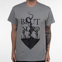 Blut Aus Nord Juostos Grafinis Medvilninis Marškinėlis Unisex Vasarinis Trumpomis Rankovėmis Mados Prekės ženklo Marškinėlis Prabangus Laisvalaikio Vintage Retro Viršus L gray