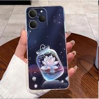 For Realme 15T 5G Case Clear Luxury Cute Love Rabbit Funny Cool Boys Girls TPU Soft Silicone Phone Case for Realme15T Back Cover Realme 15T gray