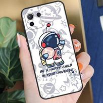 Astronaut Spaceship Case For Xiaomi 15 14 Ultra 13T 14T 15T Pro 17 Pro Max POCO F8 F7 F5 F6 X5 X6 X7 Pro Coque POCO X3 Pro white