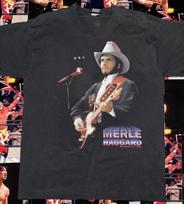 Vintažiniai Merle Haggard Koncerto Medvilniniai Marškiniai Unisex S iki 5XL 5XL įvairiaspalvis