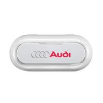 Automobilio skydelio akinių nuo saulės dėklas Akinių laikiklis Automobilio akinių dėklas Su Audi A1 A2 A3 A4 A5 A6 A7 A8 Q1 Q2 Q3 Q4 Q5 Q6 Q7 Q8 B5 B6 B7 B8 C5 white