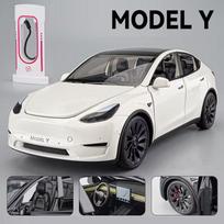 1:24 Modelis Y 3 S Visureigis Lydinio Automobilio Modelis Metalo Liejinio Žaislinės Transporto Priemonės Automobilio Modelio Simuliacija Garsas Ir Šviesa Kolekcija Vaikų Dovanos