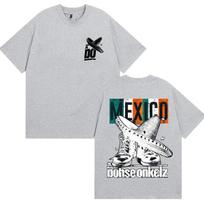 Karštas išpardavimas Roko grupės BöHse Onkelz Meksika Grafinis marškinėlis Unisex Unisex Vintažiniai Hip Hop marškinėliai Y2k Harajuku Medvilniniai Oversized marškinėliai L gray