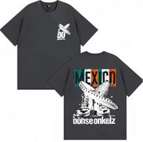 Karštas išpardavimas Roko grupės BöHse Onkelz Meksika Grafinis marškinėlis Unisex Unisex Vintažiniai Hip Hop marškinėliai Y2k Harajuku Medvilniniai Oversized marškinėliai 4XL black