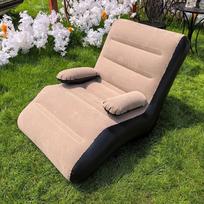 Sulankstoma tinginio sofa, pripučiamas gultas, sustiprintas, patvarus, kompaktiškai sulankstomas, žaidimų gultas, oro suoliukas poilsiui, lovai, miegui
