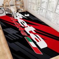B-Beta Racing Virtuvės kilimėlis Vaikų kambario Miegamojo Dekoras Balkono Neslystantis Durų kilimėlis Svetainės Alfombra 40x120cm