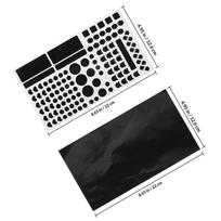 2Sheets LED Light Blocking Stickers Dimming Sheets Blackout for Router TV Electronics Light Blocker Office Home juoda
