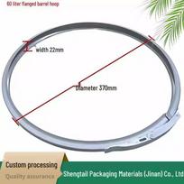 200L plieninė statinė su lanku 50L drum hoop