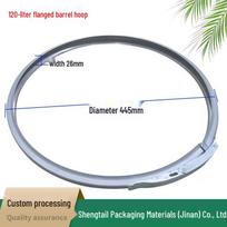 200L plieninė statinė su lanku 160L drum hoop