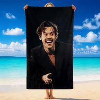 Harry Styles Quick Dry Microfiber Beach Towel Soft Absorbent Sand Resistant Towel For Beach Pool Travel Summer 80cmx160cm(31x63inch)