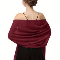Elegantiškas burbuliukų šifono skara hidžabas moterims, lengvas skara ir apklotas, moteriškas foulard, puikiai tinka kasdieniams pasivaikščiojimams ir vakariniams renginiams one size beige