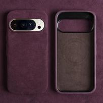 Alcantara Premium dėklas Google Pixel 9 10 Pro XL 9A 8A 7A 6A 5A 5 6 7 8 Pixel10 Pro 10Pro telefonui, galinis dangtelis, dėklas, maišelis Google Pixel 10 Pro XL