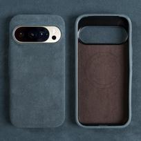 Alcantara Premium dėklas Google Pixel 9 10 Pro XL 9A 8A 7A 6A 5A 5 6 7 8 Pixel10 Pro 10Pro telefonui, galinis dangtelis, dėklas, maišelis Google Pixel 10 Pro XL