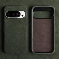 Alcantara Premium dėklas Google Pixel 9 10 Pro XL 9A 8A 7A 6A 5A 5 6 7 8 Pixel10 Pro 10Pro telefonui, galinis dangtelis, dėklas, maišelis Google Pixel 5a 5G