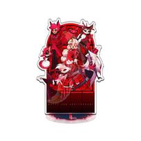 Hazbin viešbutis 2: Pragaro užeiga Anime akrilinis stovas Large Standee Seamless Inner Print Average 20CM