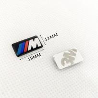 3D ABS Car Body Rear Trunk Badge Emblem For BMW M Logo Sticker Decoration Accessories M1 M2 M3 M4 M5 M6 X7M X2M X4M X3M X5M X6M 4pc