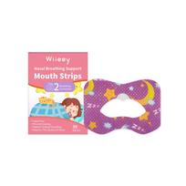 Wiieey Children's Sleep Patches For Snoring Reduction And Mouth Breathing Prevention 30 Pack pink