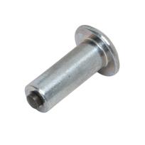 100Pcs Tire Studs Snow Spikes Carbide Screw Non Slip Universal for Auto Truck Forklift Off Road Vehicle gray