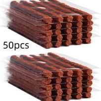 50Pcs Easy To Operate Tubeless Tire Repair Rubber Strips Puncture Fix for Car Motorcycle Bike Novice Repair Use ruda