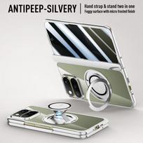 Luxury Phone Case For Google Pixel 11 Pro Fold 360° Rotating Invisible Hand Strap Stand With Glass Screen Cover Google Pixel 11 Pro Fold