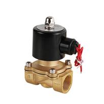 12V 24V 220V Pneumatic Electric Solenoid Valve Normally Closed Air Magnetic Valve DN8/10/15/20/25 Hoses Barb Connection