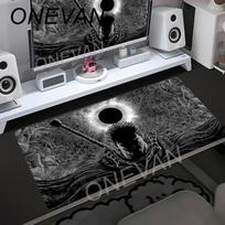 50x100cm Mouse Pad Computer Berserk Guts Rubber Mousepad Gamer PC Computer Keyboard Padd Kawaii Locking Edge E-sports Mosuepads 30x60cm