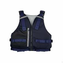 Kayaking PFD Comfortable Fit Fishing Flotation Device Lightweight Design Vest for Kayakers, black