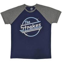 The Strokes Unisex Raglan T-Shirt: OG Magna M blue