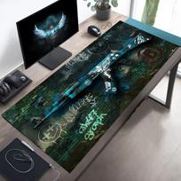 CSGO Pistoletas Didelis Pelės Kilimėlis Naujas Kompiuterio Biuro Žaidimų Stalo Kilimėliai XXL Guminis Neslystantis HD Žaidimų Klaviatūros Pelės Kilimėliai Ilgas Stalo Kilimėlis 30cmx60cm