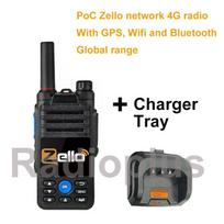 Zello Racija B5 GSM WCDMA LTE 4G Radijas Su SIM Wifi Bluetooth GPS Ilgo Nuotolio PoC Dvikryptė Racija 2/3/4G Kalbėjimas Visame Pasaulyje