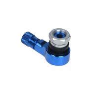 Zinc Zinc Alloy Metal 90 Degree Angle Motorcycle Gas Nozzle Valve Adaptor Tyre Valve Extension Valve Stem