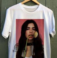 DUA LIPA Future Nostalgia Vintage Inspired 90s Rap Unisex T-Shirt XXXL black