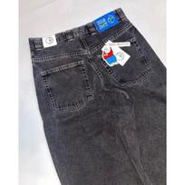 Y2K Gatvės stiliaus laisvi džinsai vyrams Harajuku Hip Hop Retro laisvo kirpimo tiesių kojų džinsiniai kelnės su siuvinėjimu XL black