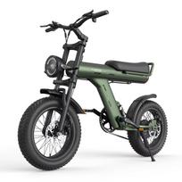 JANSNO X90Pro Electric Bike 750W Motor 48V 25AH Battery 16  Fat Tire Off-Road All Terrain E‑Bicycle