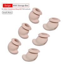 Silicone Ear Tips for Anker Soundcore Sleep A20 True Wireless Earbuds Eartips A20 TWS Earhook headphones Earplugs Anti-drop Tips