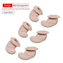 Silicone Ear Tips for Anker Soundcore Sleep A20 True Wireless Earbuds Eartips A20 TWS Earhook headphones Earplugs Anti-drop Tips