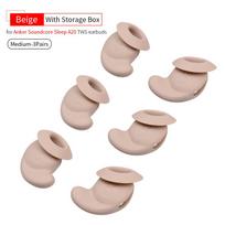 Silicone Ear Tips for Anker Soundcore Sleep A20 True Wireless Earbuds Eartips A20 TWS Earhook headphones Earplugs Anti-drop Tips