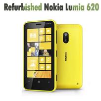 Atnaujintas originalus Nokia Nokia Lumia 620 1300 mAh mobilusis telefonas su 1 SIM 1 battery 1 charger balta